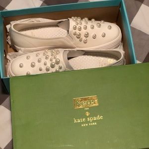 Kate Spade by Keds Pearl Bridal Sneakers